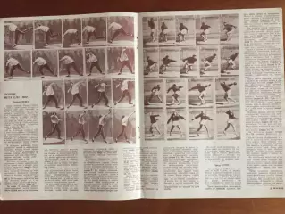 Фотокинограммы толкание ядра,метание диска