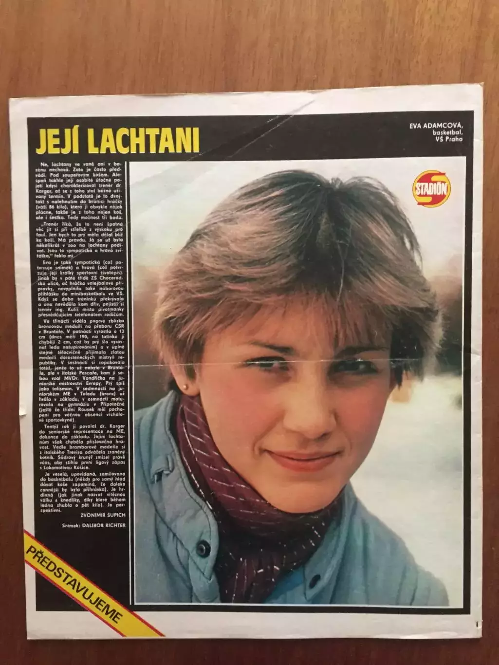 Журнал Стадион № 15 1986 постер сб.Бразилия 2