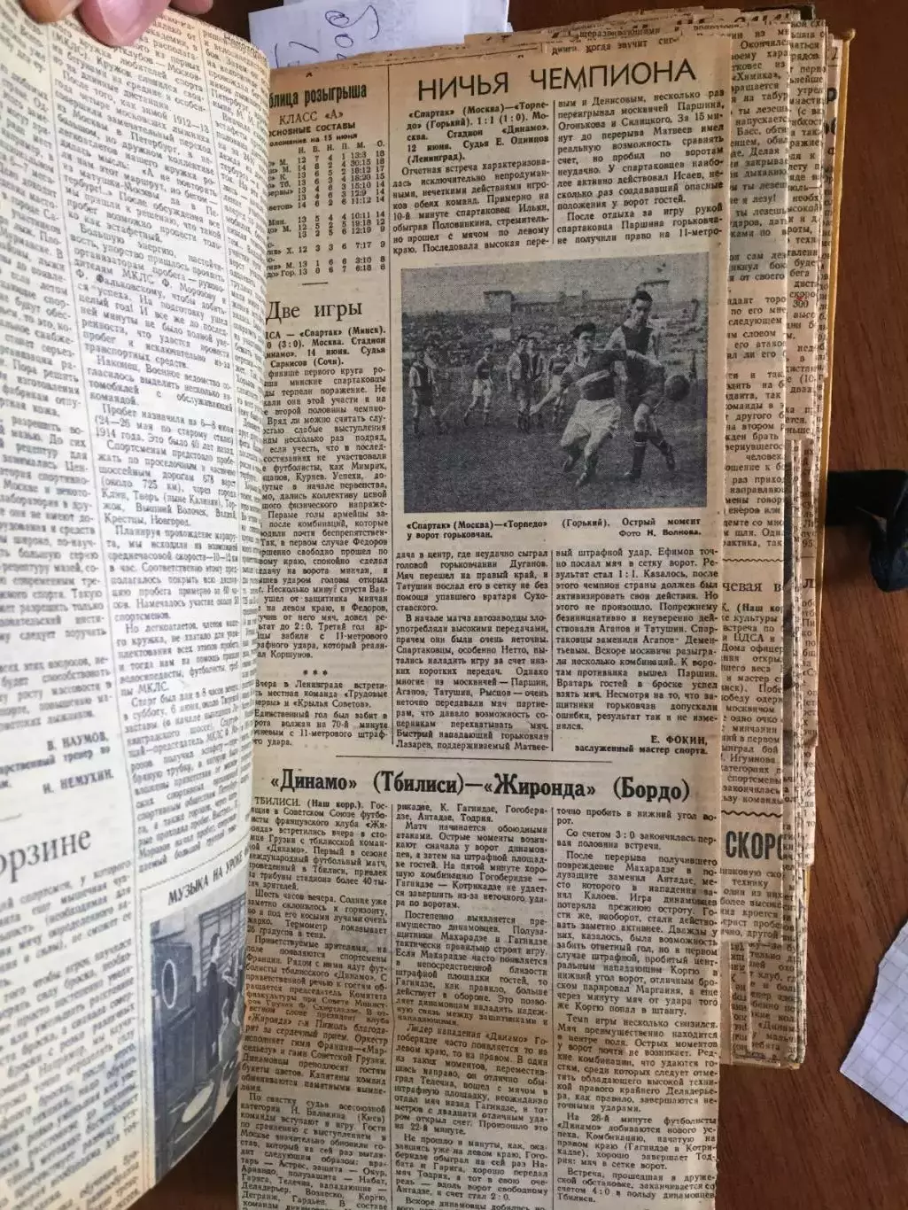 Футбол 1954 Чемпионат,Кубок СССР,Спартак,Динамо,Торпедо,ЦДСА и др. 5