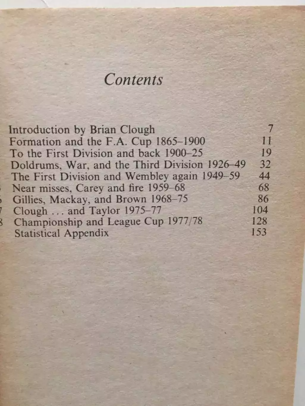 Ноттингем Форест 1865-1978 1