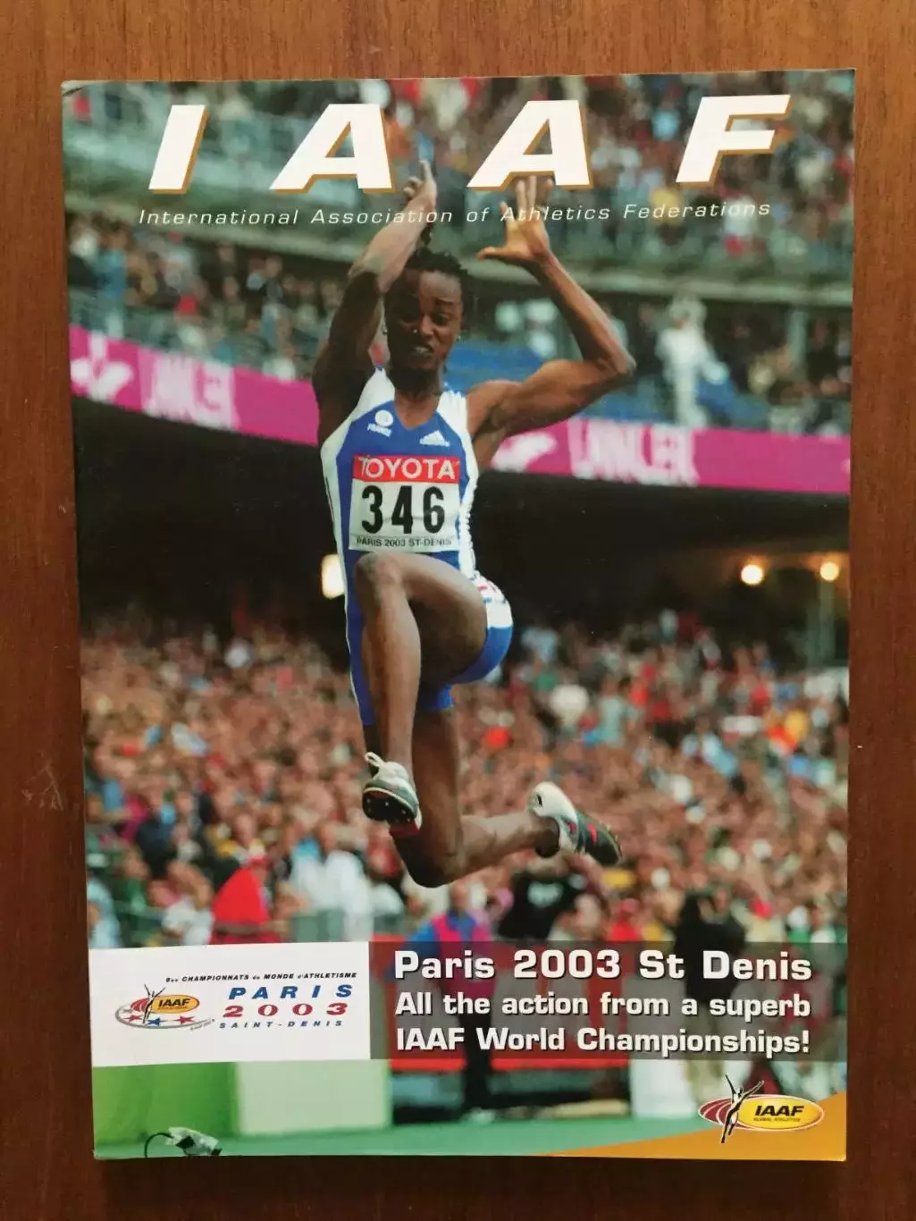 Легкая атлетика журнал ИААФ 2003 ЧМ Париж