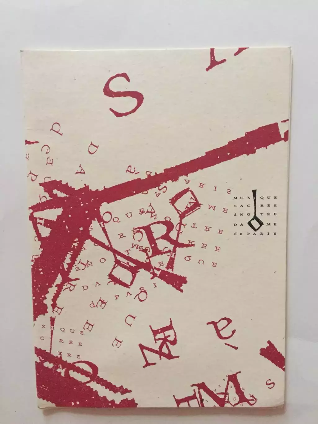 Программа И.Стравинский концерт (Нотр-Дам де Пари) 28.05.1996