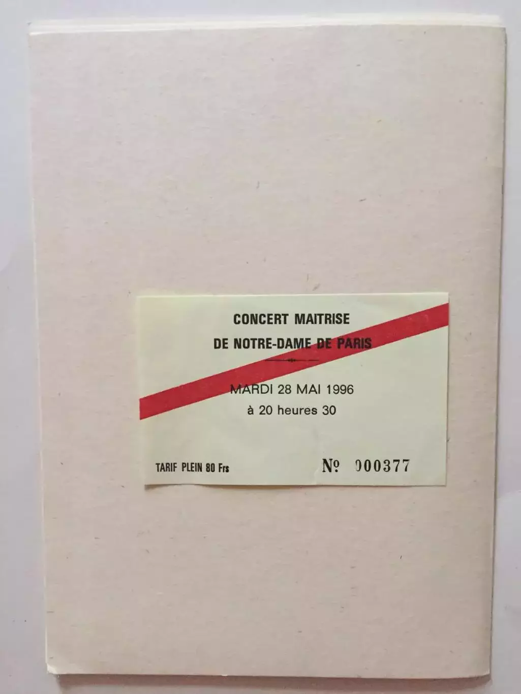 Программа И.Стравинский концерт (Нотр-Дам де Пари) 28.05.1996 2
