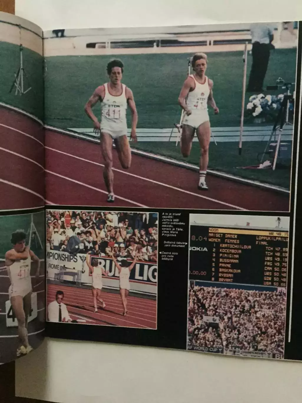 Легкая атлетика журнал Стадион № 36 1983 неполный 3