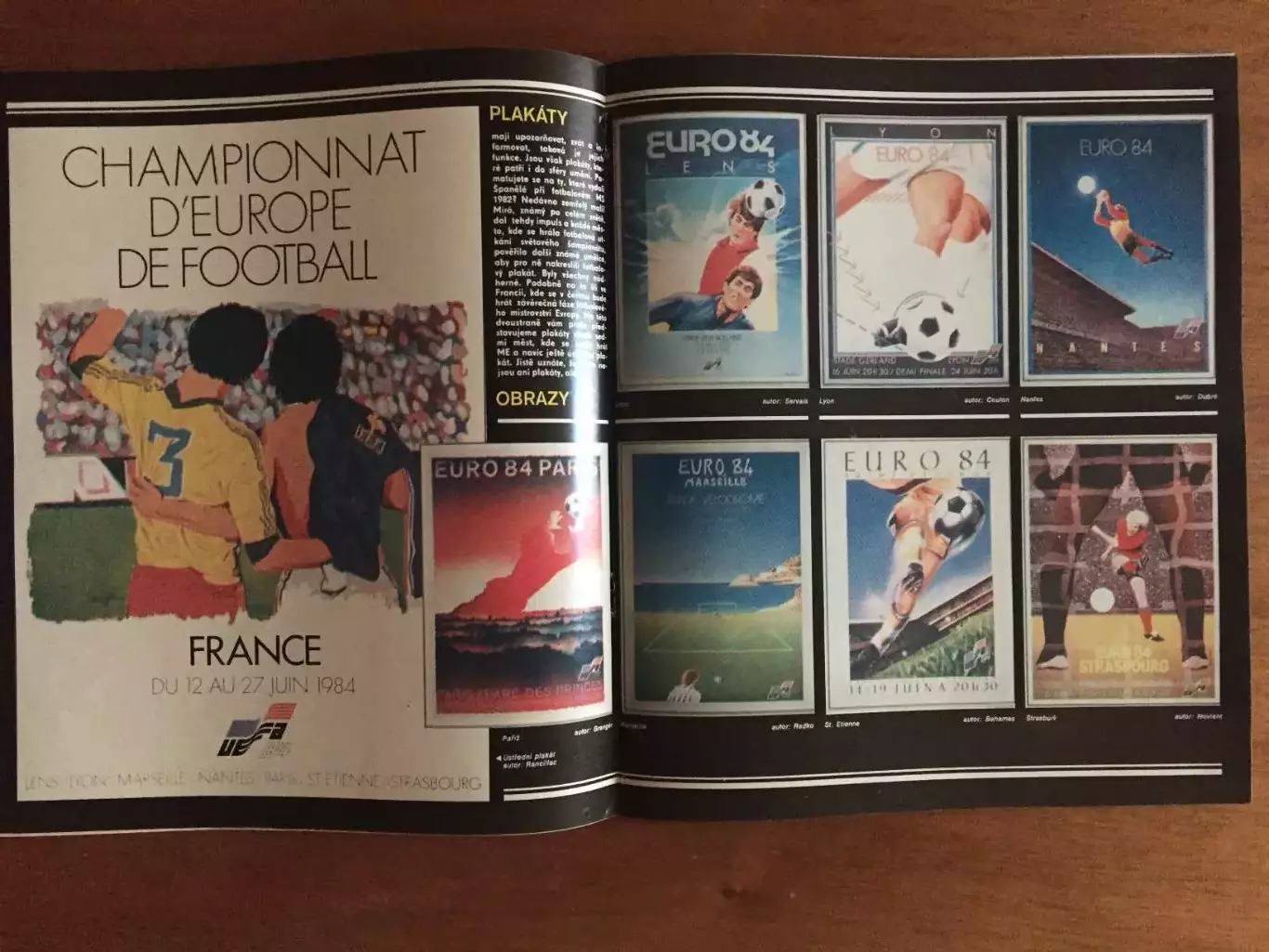 журнал Стадион № 14 1984 плакаты Евро -1984 Франция,неполный 1