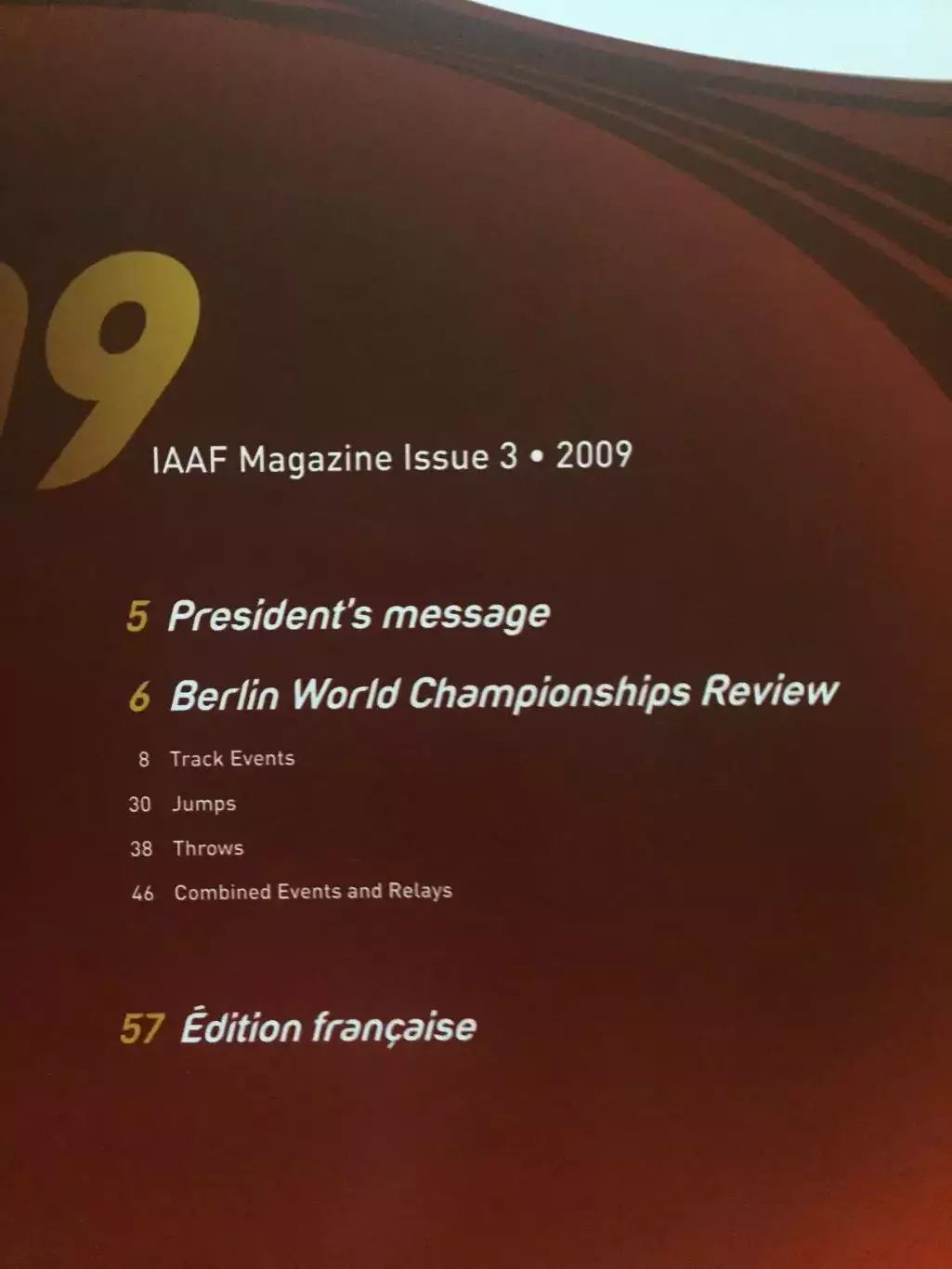 Легкая атлетика ИААФ 2009 ЧМ Берлин 1