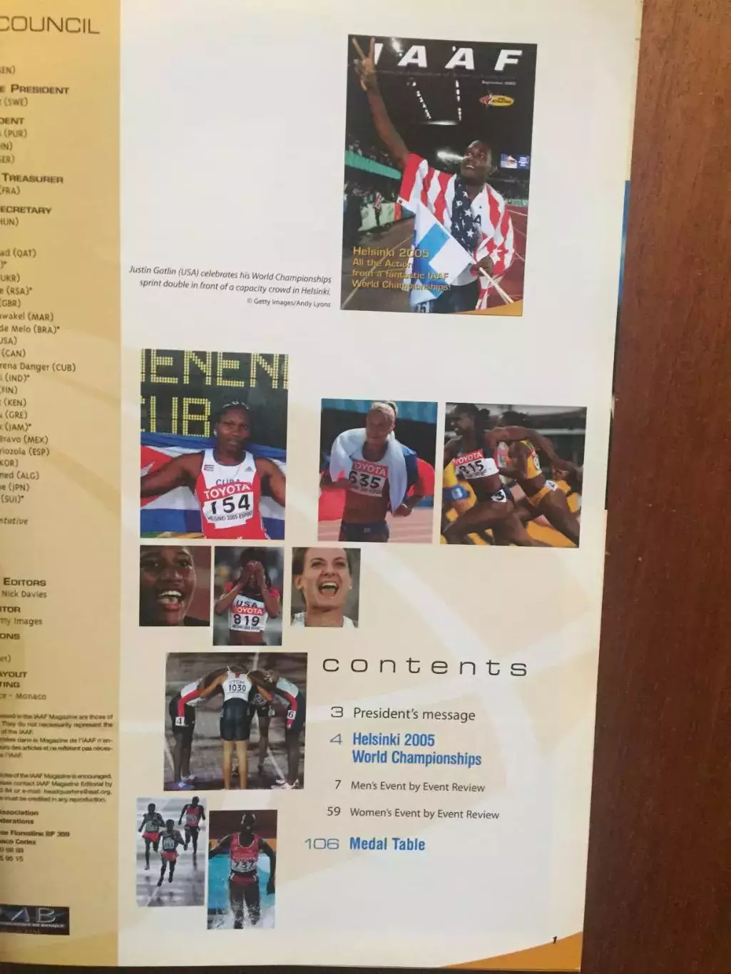 Легкая атлетика ИААФ 2005 ЧМ Хельсинки 1