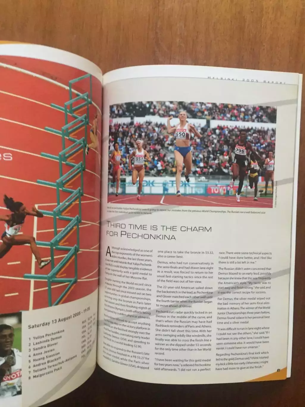 Легкая атлетика ИААФ 2005 ЧМ Хельсинки 2