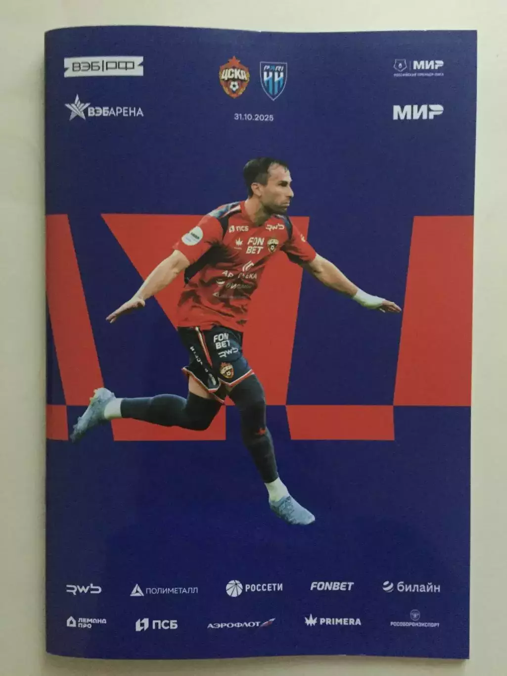 ЦСКА Москва - Пари Нижний Новгород 31.10.2015