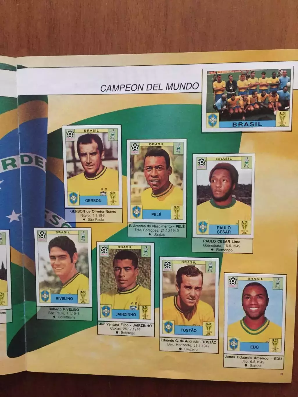 Альбом Панини Чемпионаты мира история 1970-1990 3