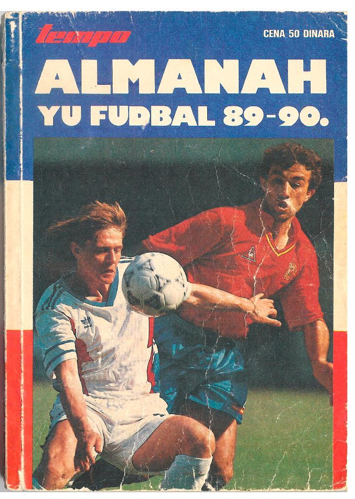 Футбол. Ежегодник, Югославия 1989/90.