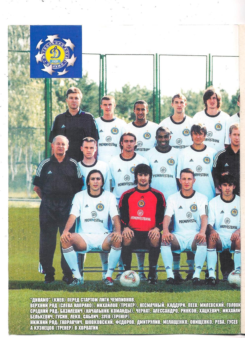 Футбол 2003/04 (спецвыпуск:лига чемпионов) журнал. 2