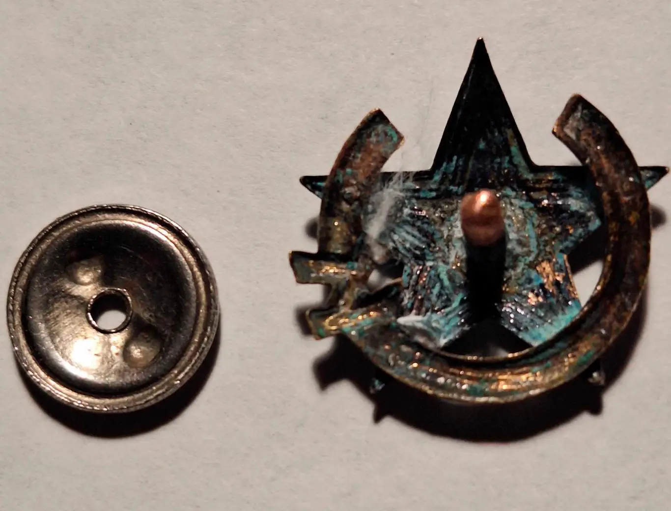 ЦДСА значок 40-х. 1