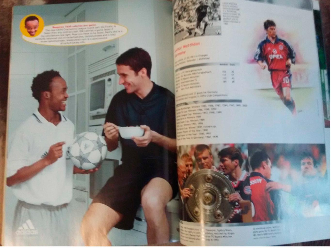 Лига Чемпионов 2001-02, журнал-альбом (guide), групповая стадия 1. 3