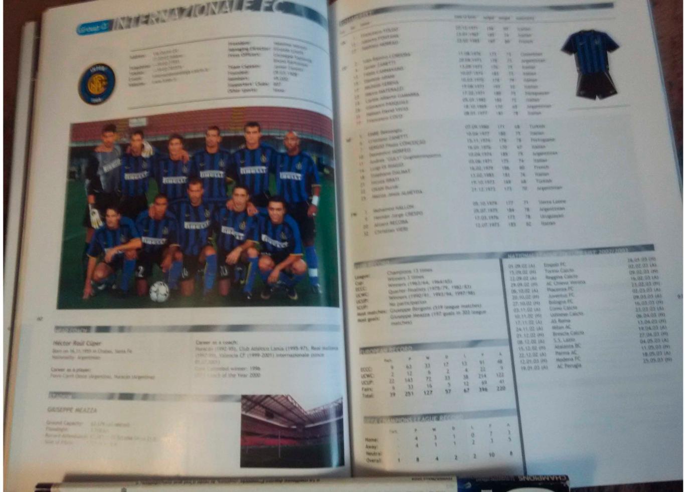 Лига Чемпионов 2002-03, журнал-альбом (guide), групповая стадия 1. 3