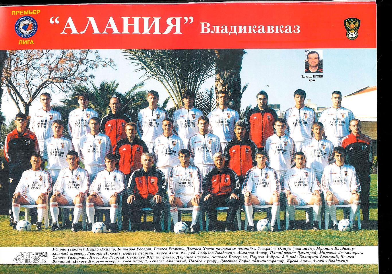 Футбольный ежегодник Мир Футбола 2002 (Россия). 2