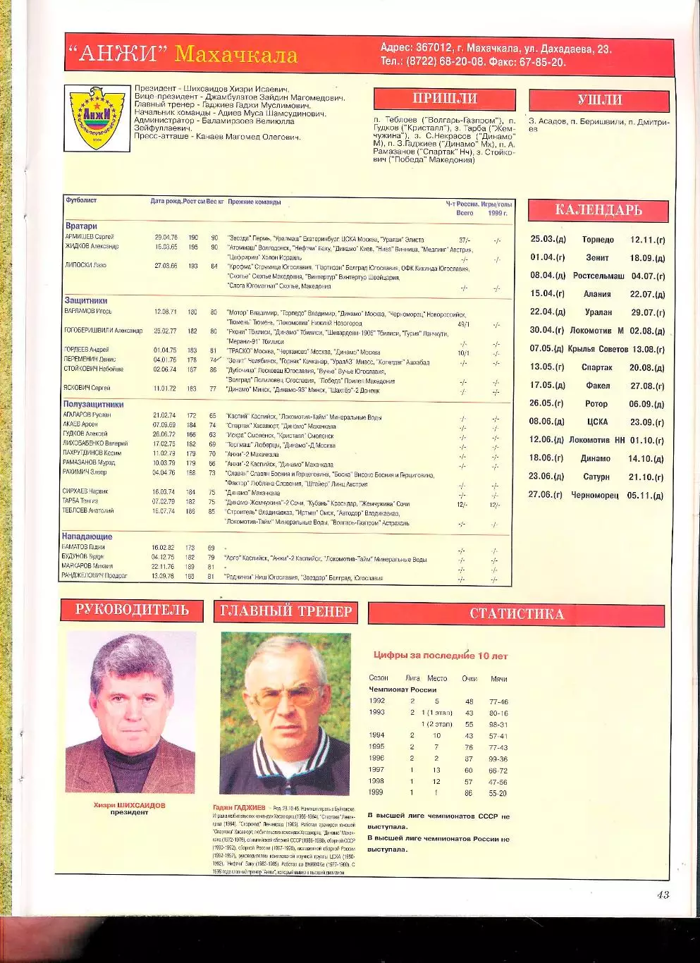 Футбол. Мир Футбола - 2000 (Россия). 3