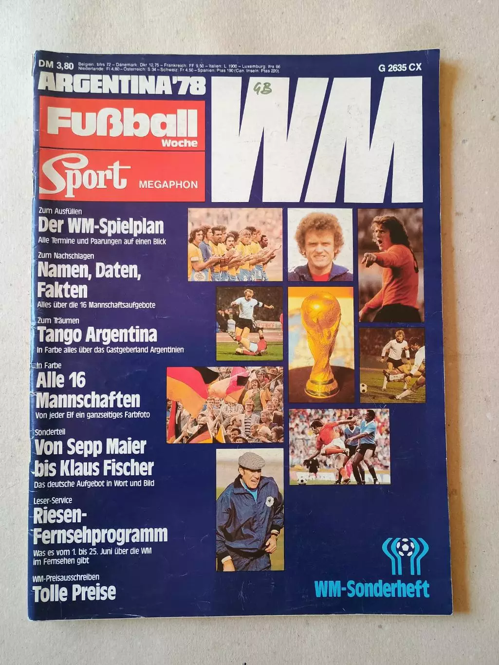 Fussball Wiche WC 1978