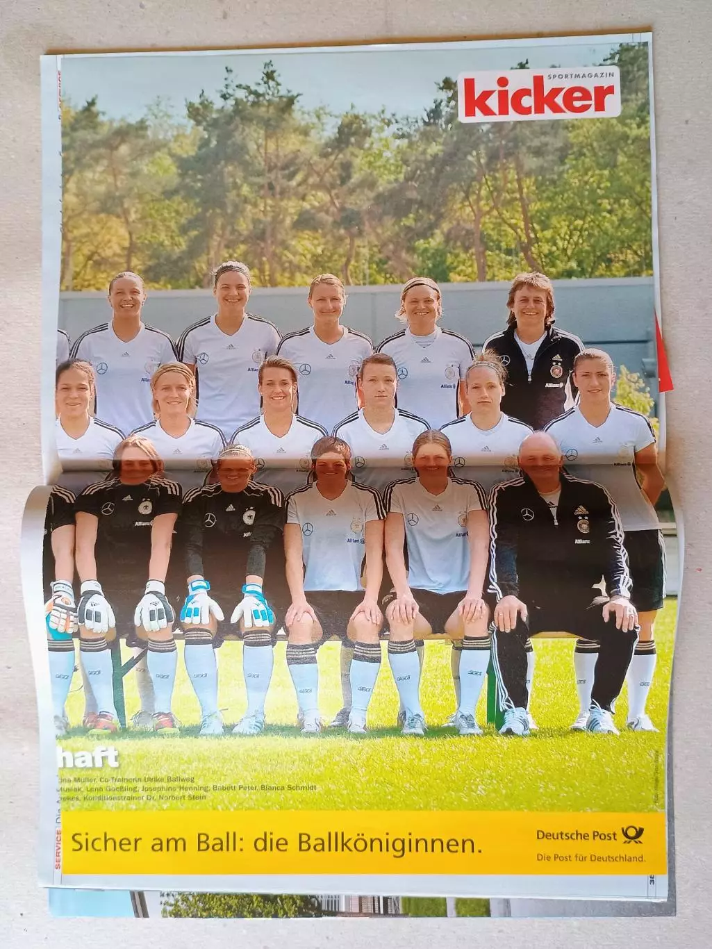 Kicker WC 2011 women 1