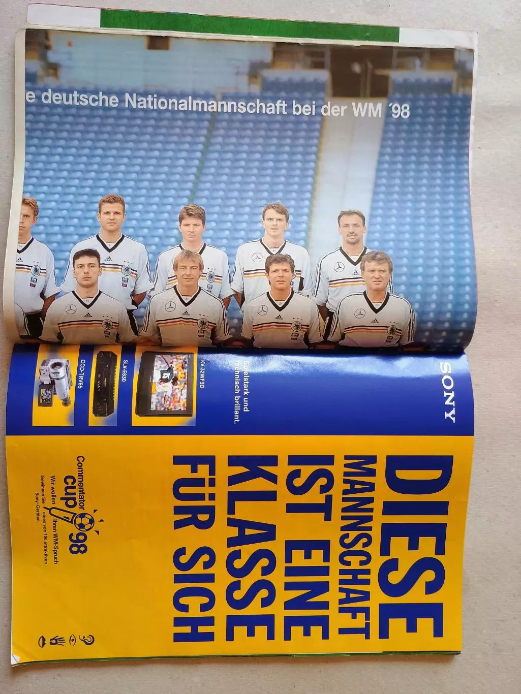 Kicker WC 1998- сильно повреждена обложка журнала 2