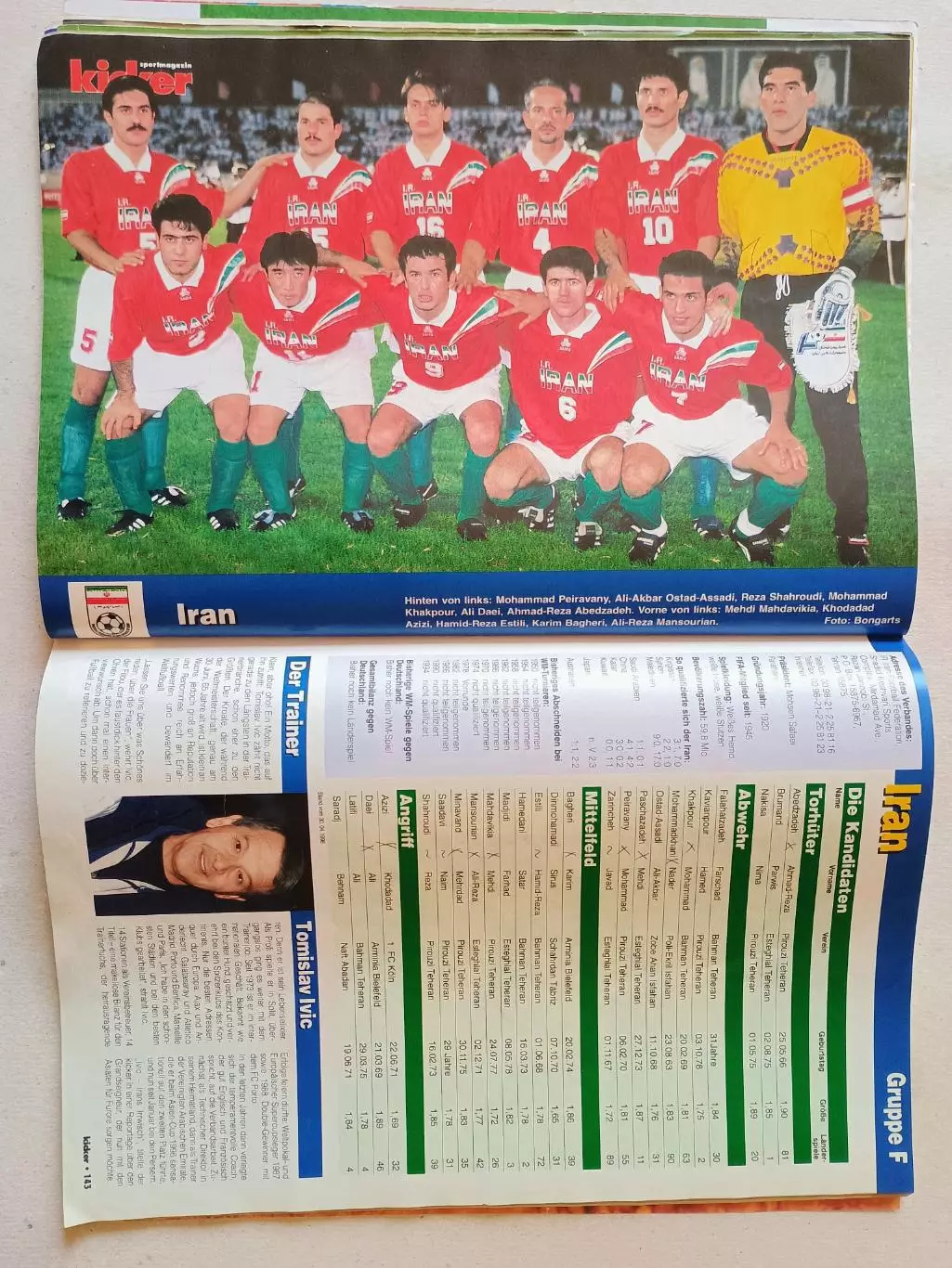 Kicker WC 1998- сильно повреждена обложка журнала 1