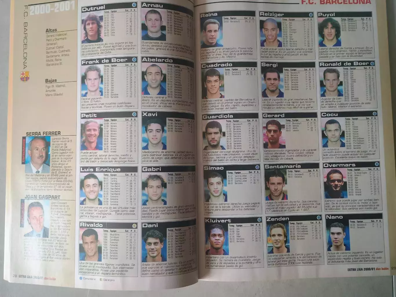 Don Balon extra liga 2000/01 3