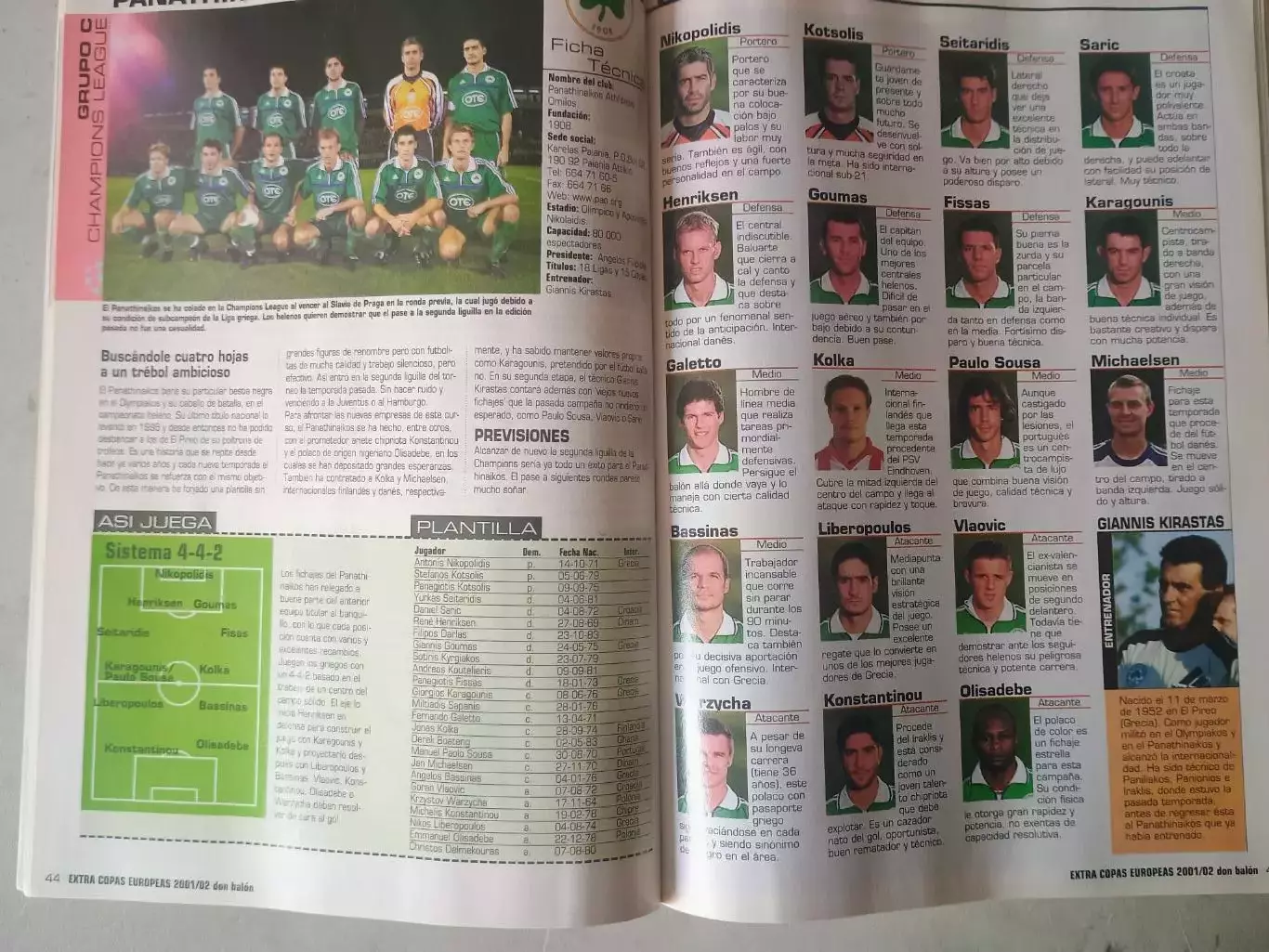 Don Balon Copas Europeas 2001/02 1