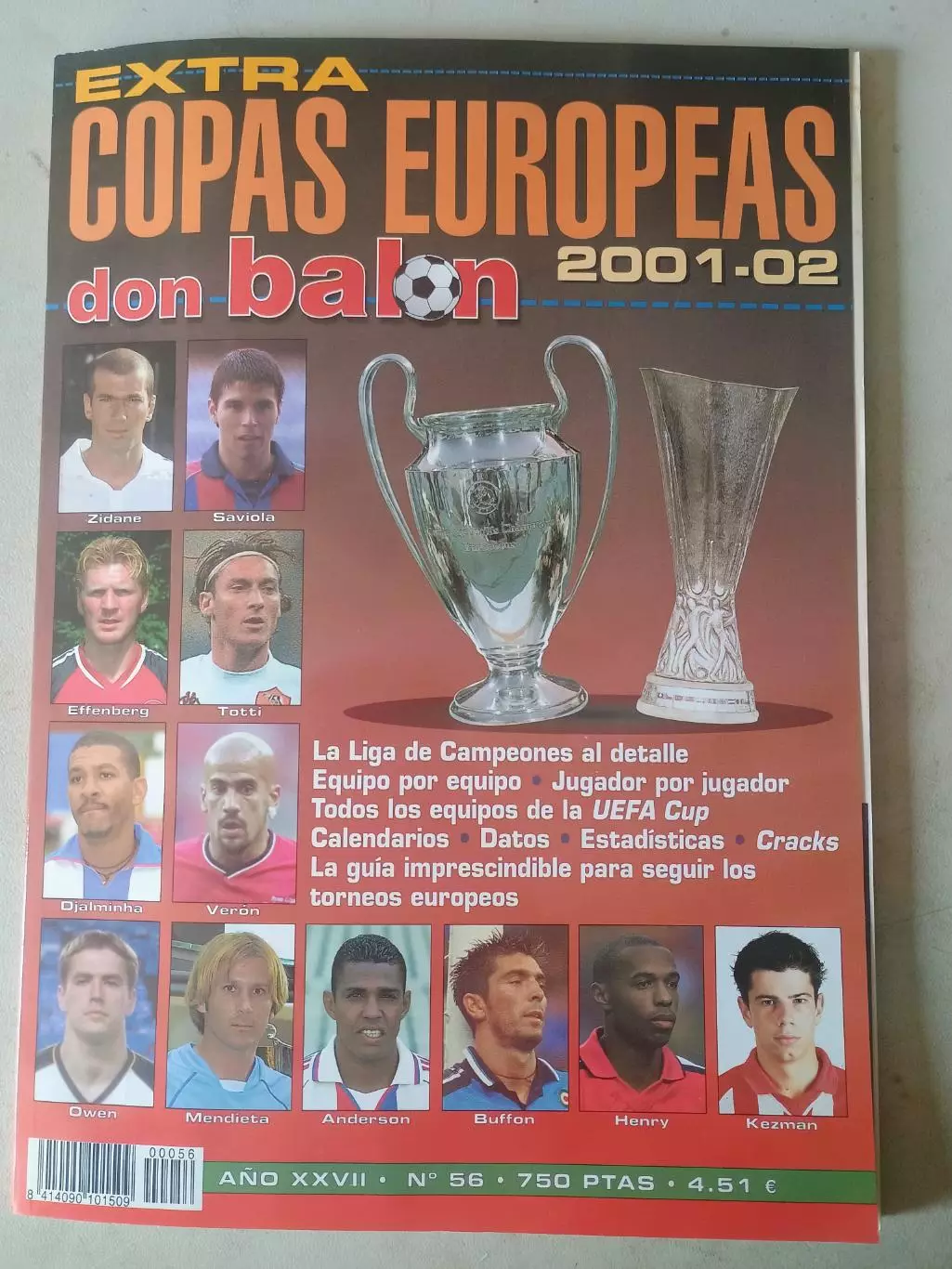 Don Balon Copas Europeas 2001/02