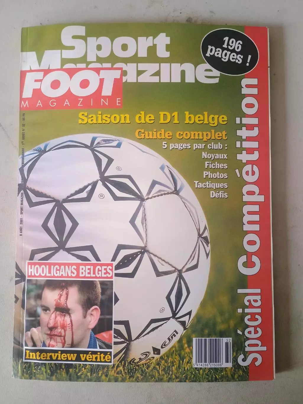 Foot magazine 2001/02
