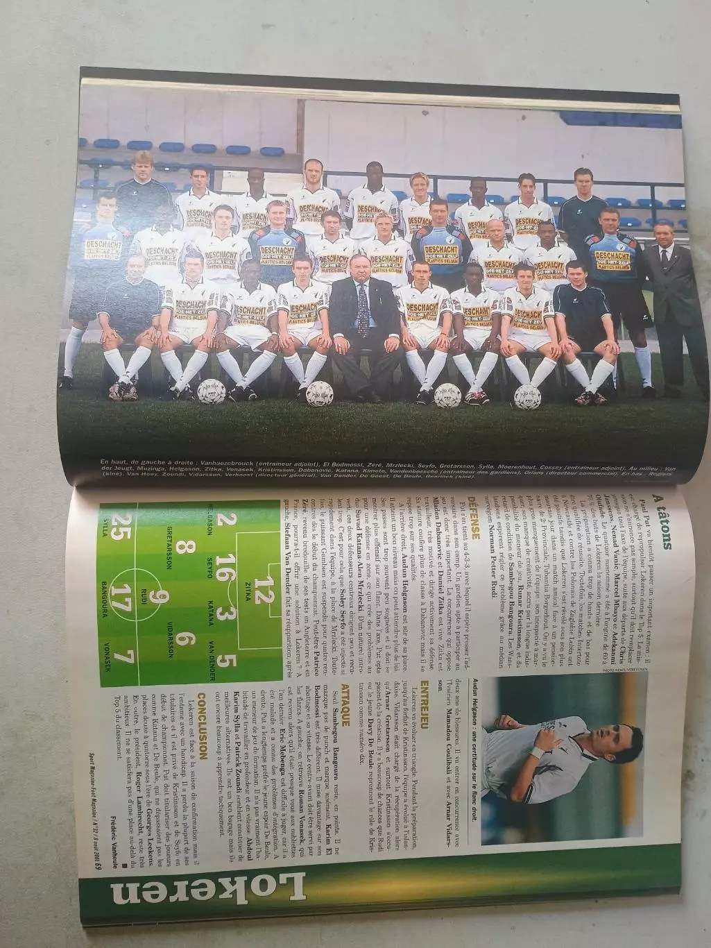 Foot magazine 2001/02 2