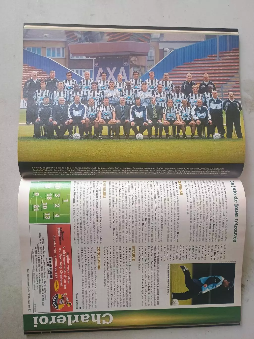 Foot magazine 2001/02 3