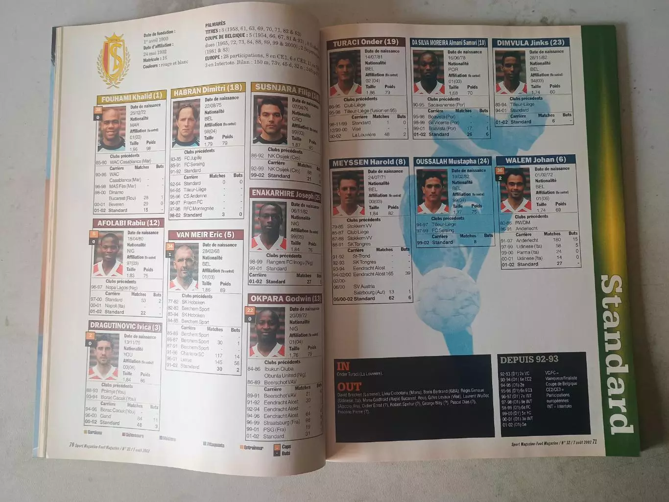 Foot magazine 2002/03 4