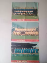 9 плакатов из журнала Kicker за 1969 год.