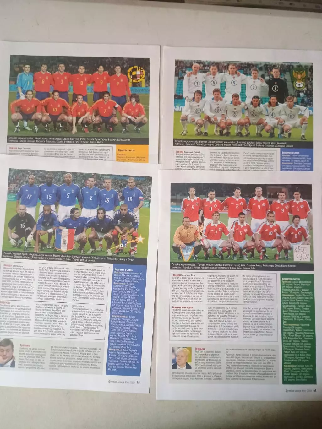 13 участников ЕВРО-2004 1