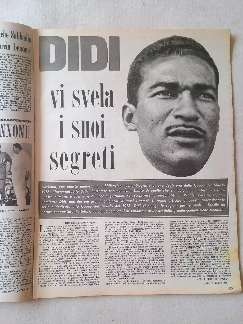 Sport Illustrato 1958/34 2