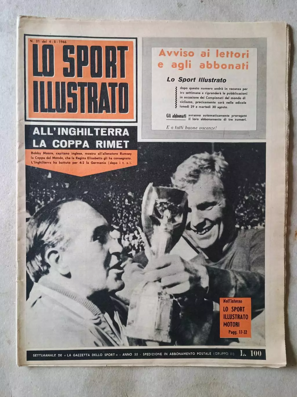 Sport Illustrato 1966/31