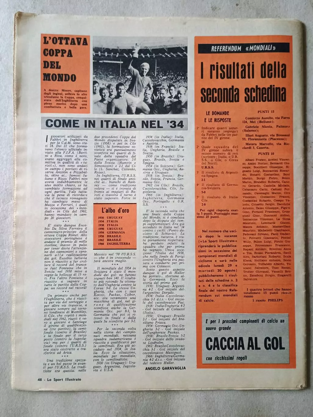 Sport Illustrato 1966/31 5