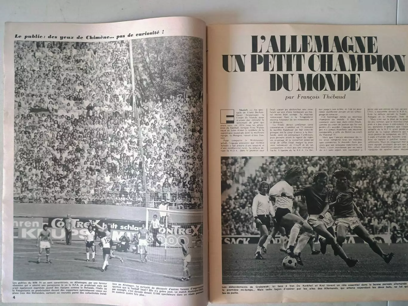 Miroir du Football nr. 222/1974 4