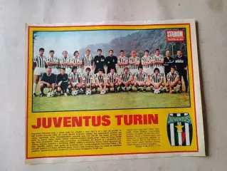 Плакат из журнала Стадион- Juventus 12