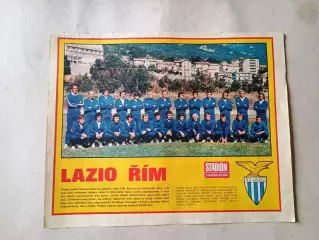 Плакат из журнала Стадион- Lazio