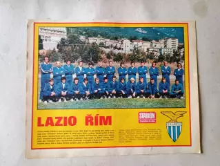 Плакат из журнала Стадион- Lazio 2