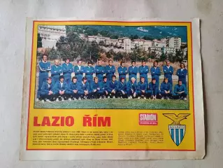 Плакат из журнала Стадион- Lazio 3