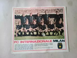 Плакат из журнала Стадион- Inter 3