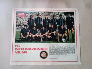 Плакат из журнала Стадион- Inter 9