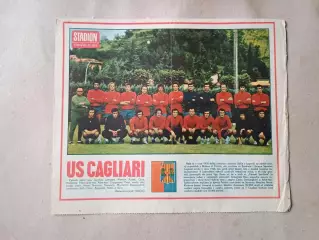 Плакат из журнала Стадион- Cagliari 3