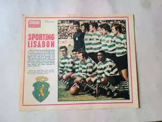 Плакат из журнала Стадион- Sporting
