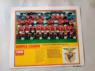 Плакат из журнала Стадион- Benfica