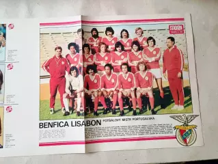 Плакат из журнала Стадион- Benfica 5