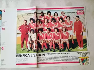 Плакат из журнала Стадион- Benfica 6