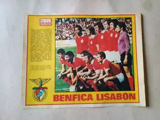 Плакат из журнала Стадион- Benfica 10
